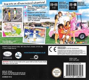 High School Musical 2: Work This Out! - Box - Back Image