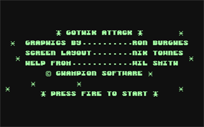 Gothik Attack - Screenshot - Game Title Image