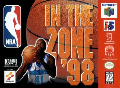 NBA in the Zone '98 - Box - Front Image