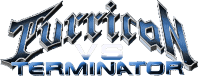 Turrican vs Terminator - Clear Logo Image