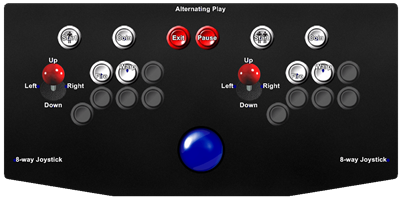 Insector X - Arcade - Controls Information Image