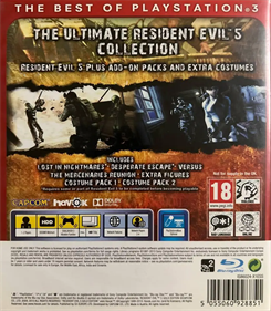 Resident Evil 5: Gold Edition - Box - Back Image
