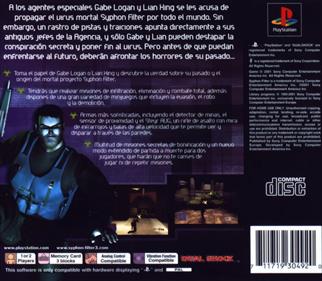 Syphon Filter 3 - Box - Back Image