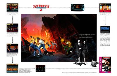 Streets of Rage 2 - Advertisement Flyer - Front Image
