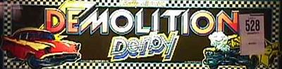 Demolition Derby (Bally Midway) - Arcade - Marquee Image