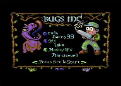 Bugs Inc. - Screenshot - Game Title Image
