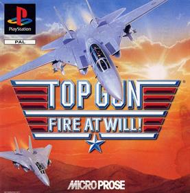 Top Gun: Fire at Will! - Box - Front Image