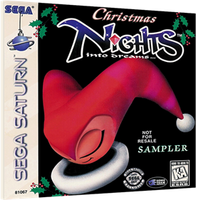 Christmas NiGHTS into Dreams... - Box - 3D Image