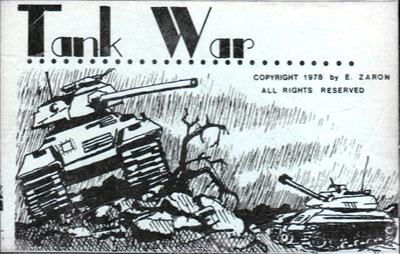 Tank War - Box - Front Image