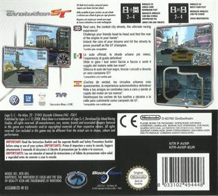 Corvette Evolution GT - Box - Back Image