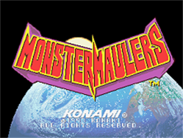 Monster Maulers - Screenshot - Game Title Image