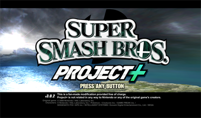 Project+ - Screenshot - Game Title Image