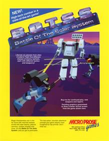 Battle of the Solar System - Advertisement Flyer - Front Image