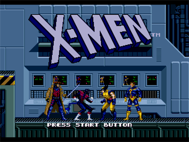 X-Men - Screenshot - Game Title Image