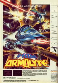 Delta II: Armalyte - Advertisement Flyer - Front Image