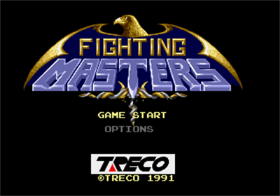 Fighting Masters - Screenshot - Game Title Image