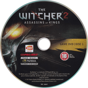 The Witcher 2: Assassins of Kings - Disc Image