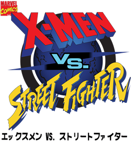 X-Men vs. Street Fighter - Clear Logo Image