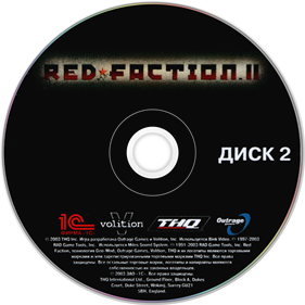 Red Faction II - Disc Image