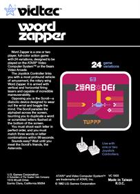 Word Zapper - Box - Back Image