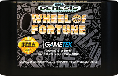 Wheel of Fortune - Cart - Front Image
