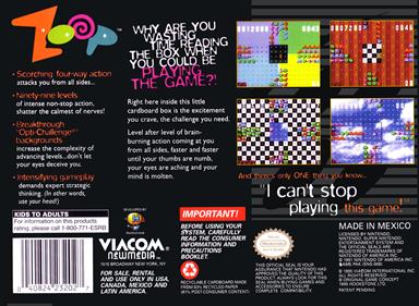 Zoop - Box - Back Image