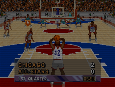 Slam 'N Jam '96 featuring Magic & Kareem - Screenshot - Gameplay Image
