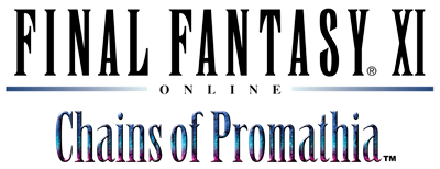 Final Fantasy XI Online: Chains of Promathia - Clear Logo Image
