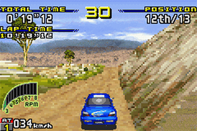 Sega Rally Championship - Screenshot - Gameplay Image