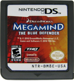 Megamind: The Blue Defender - Cart - Front Image