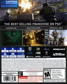 Call of Duty: Modern Warfare - Box - Back Image