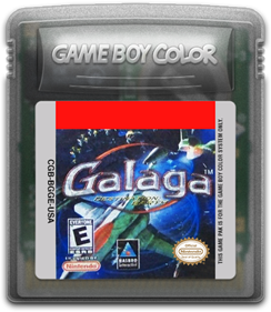 Galaga: Destination Earth - Fanart - Cart - Front