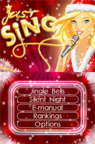 Just Sing! (Christmas Songs) - Screenshot - Game Title Image