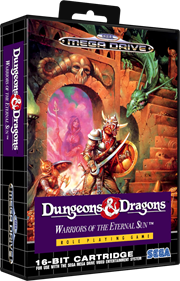 Dungeons & Dragons: Warriors of the Eternal Sun - Box - 3D Image