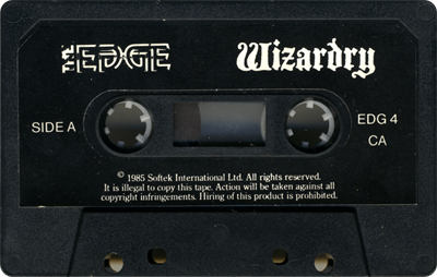 Wizardry (The Edge) - Cart - Front Image