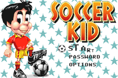 Soccer Kid - Screenshot - Game Title Image