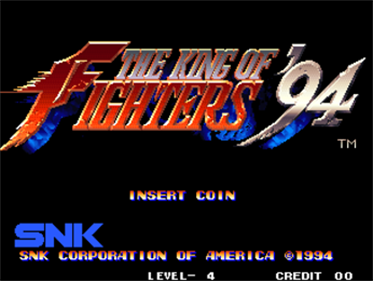 The King of Fighters '94 - Screenshot - Game Title Image