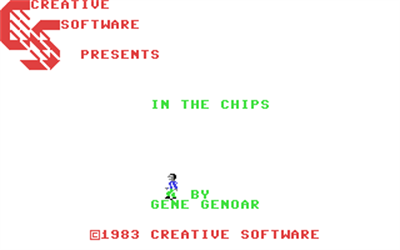 In the Chips - Screenshot - Game Title Image