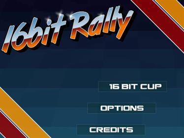 16bit Rally - Screenshot - Game Title Image