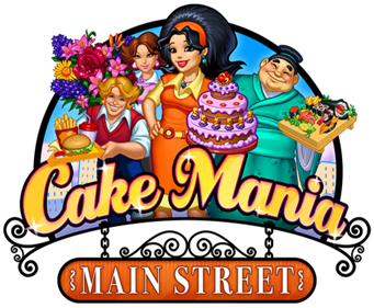 Cake Mania: Main Street - Clear Logo Image