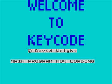 Keycode - Screenshot - Game Title Image