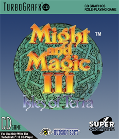 Might and Magic III: Isles of Terra - Fanart - Box - Front Image