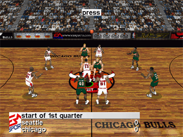 NBA Live 97 - Screenshot - Gameplay Image