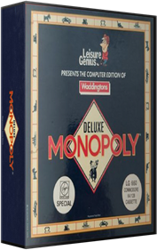 Deluxe Monopoly - Box - 3D Image