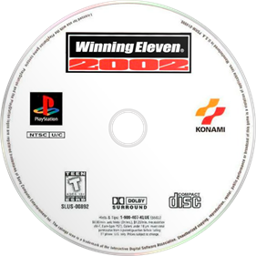 World Soccer: Winning Eleven 2002 - Disc Image