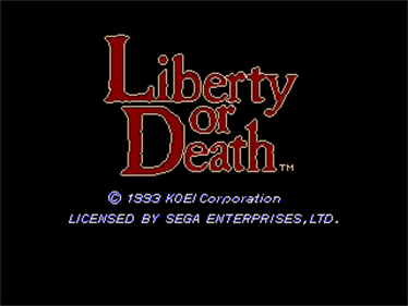 Liberty or Death: Revolution! - Screenshot - Game Title Image