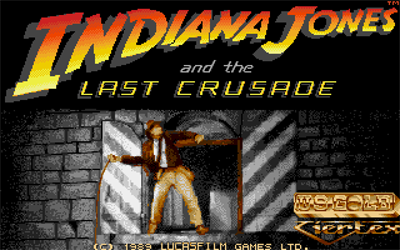 Indiana Jones and the Last Crusade: The Action Game - Screenshot - Game Title Image