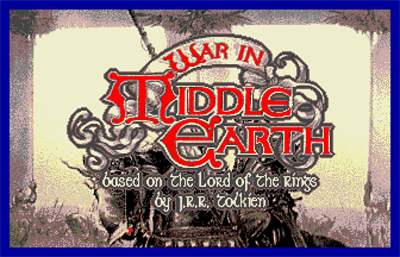 War in Middle Earth - Screenshot - Game Title Image