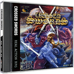 Crossed Swords - Box - 3D Image