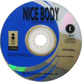 Nice Body: For Professional Use - Disc Image